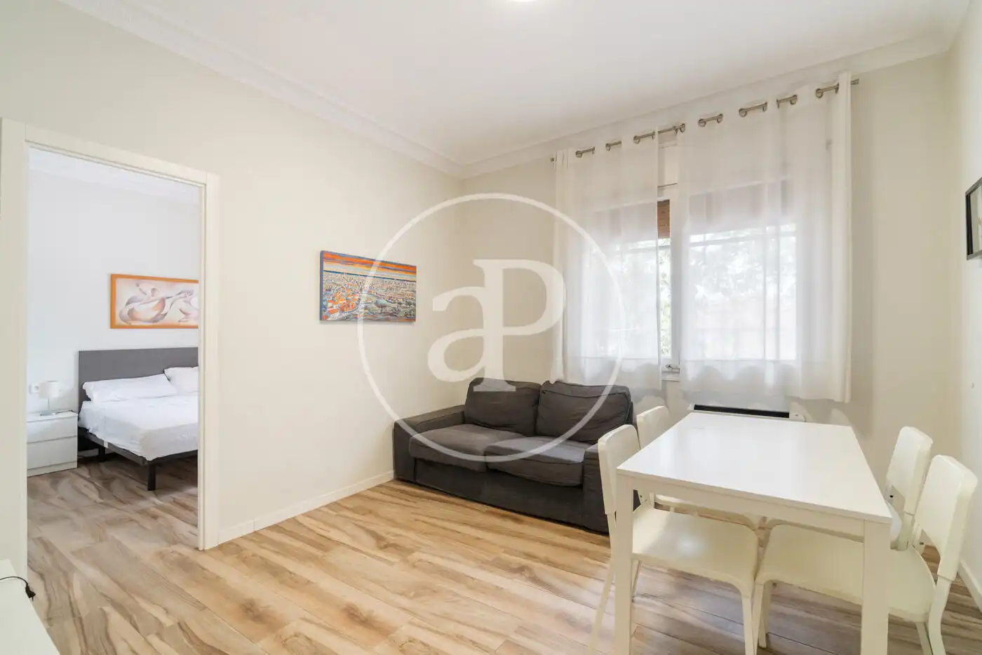 Exterior view of Flat for sale in Barcelona  with Air Conditioner, Heating and Furnished