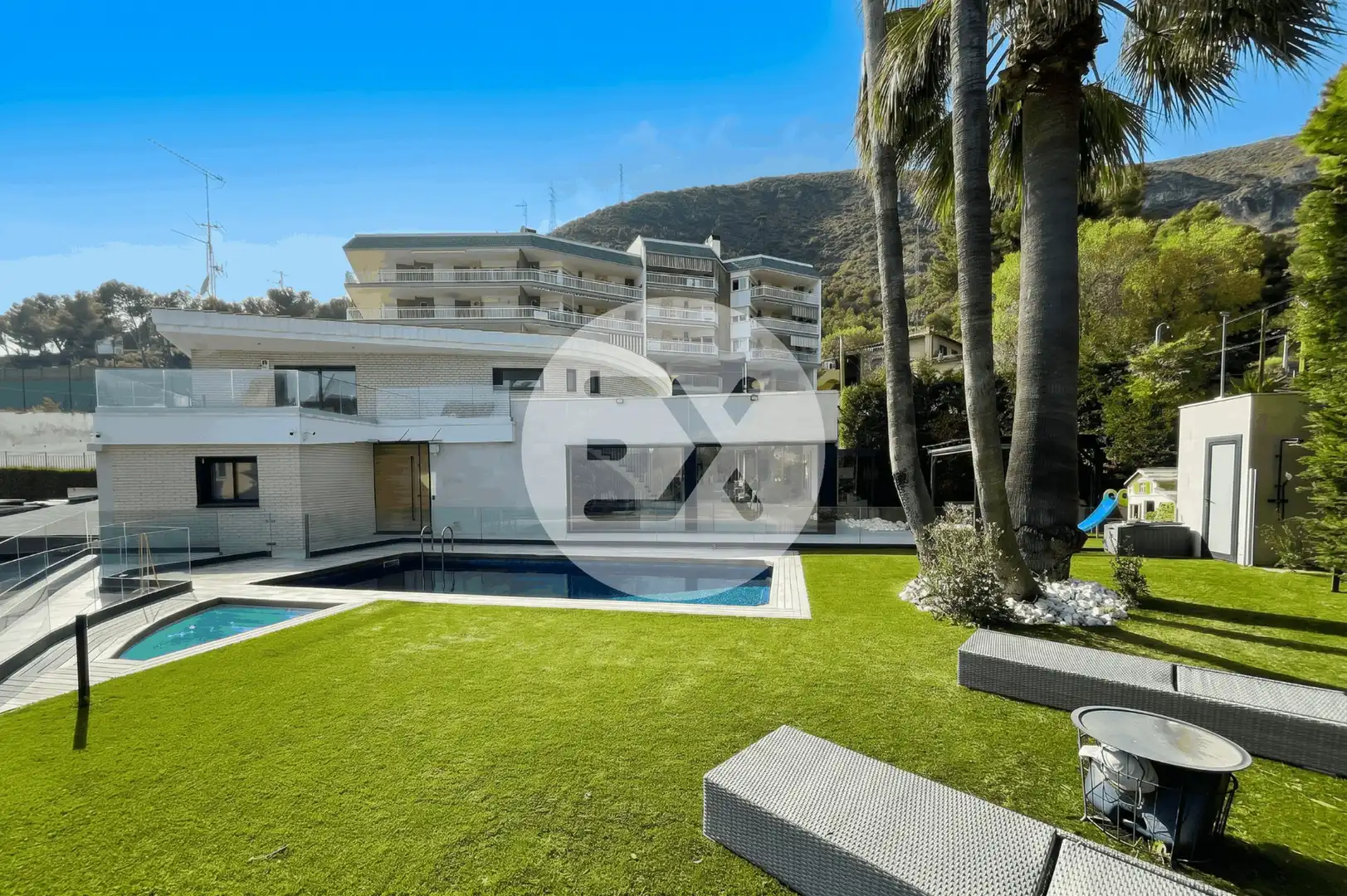 Exterior view of Houses for sale in Castelldefels  with Air Conditioner, Heating and Private garden