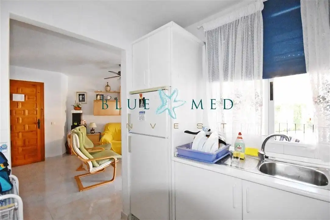 Schlafzimmer von Wohnung zum Verkauf in Mazarrón mit Privatgarten, Terrasse und Möbliert