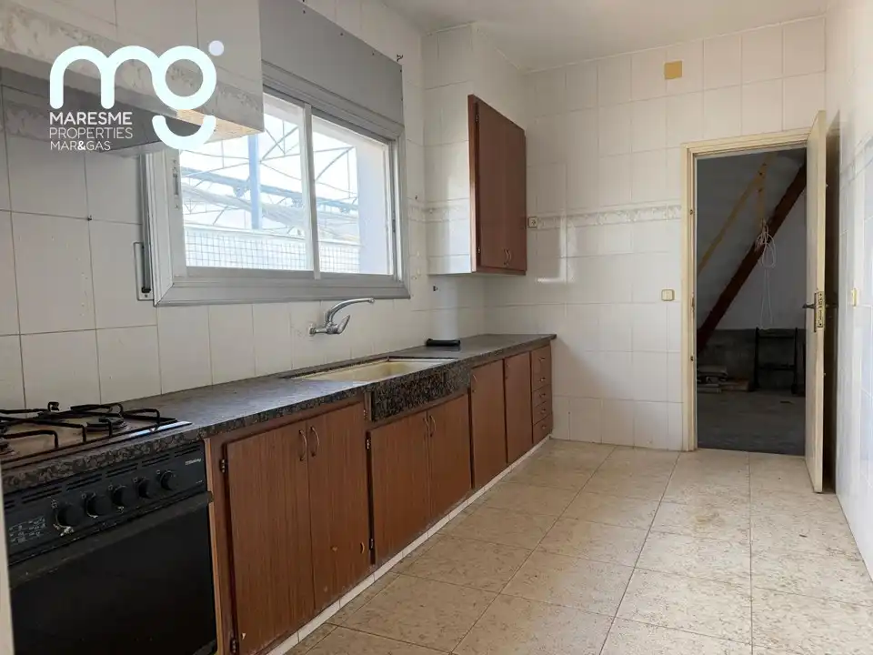 Cocina de Finca rústica en venta en Vilassar de Mar con Jardín privado y Alarma