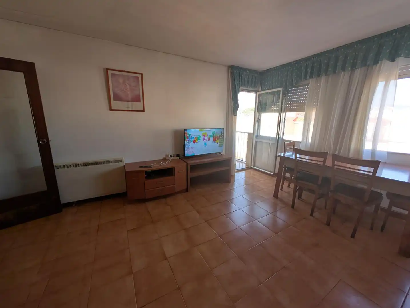 Sala de estar de Piso en venta en Alcanar con Terraza, Amueblado y Balcón