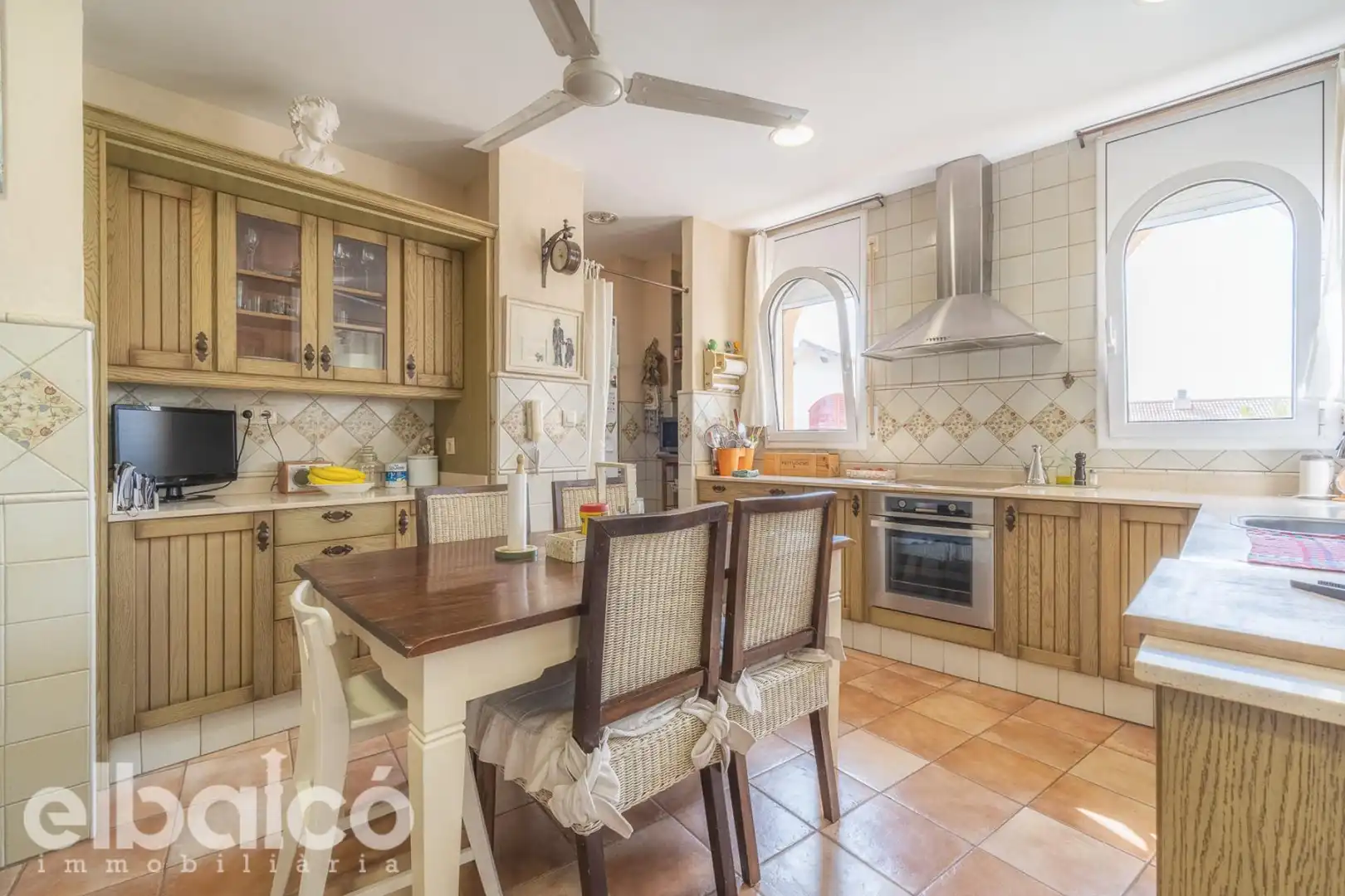 Küche von Haus oder Chalet zum Verkauf in La Pobla de Montornès   mit Privatgarten, Terrasse und Abstellraum