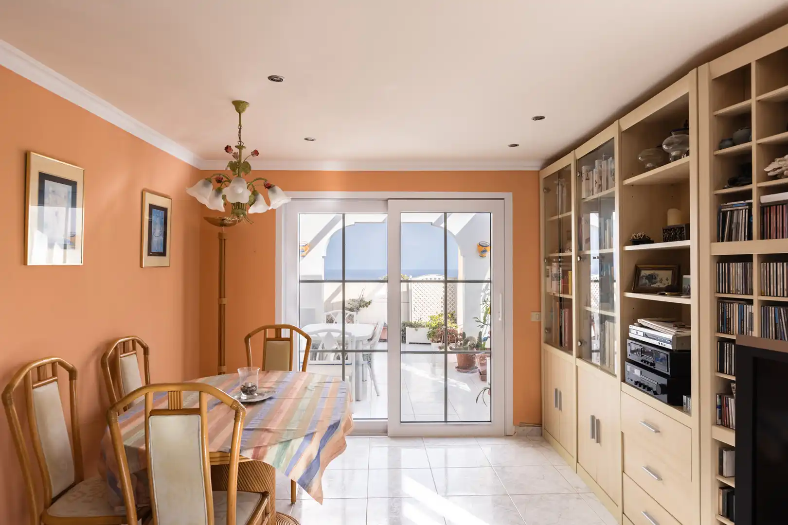 Dining room of Attic for sale in Garachico  with Terrace, Furnished and Oven