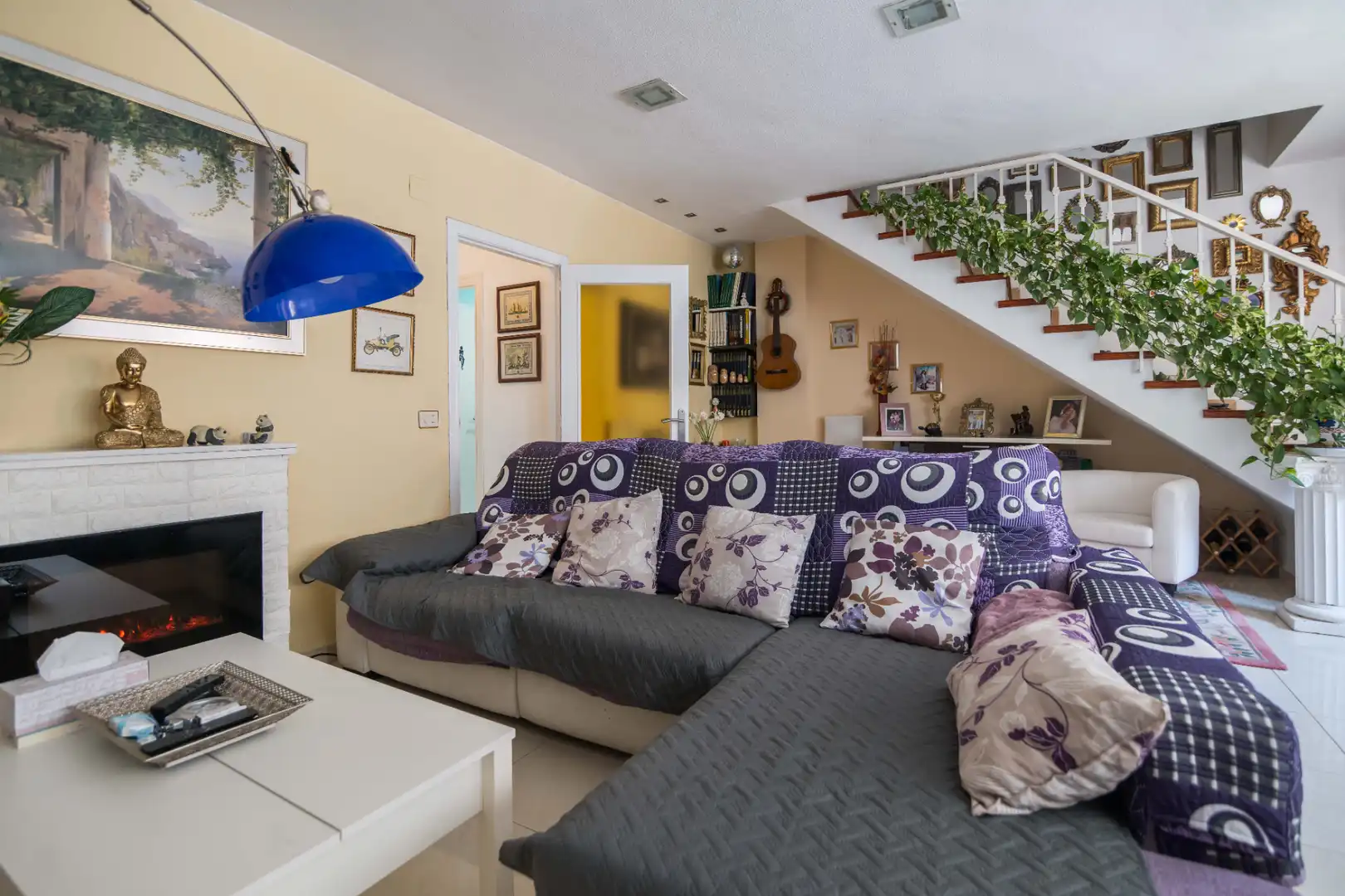 Sala de estar de Dúplex en venta en Sagunto / Sagunt con Aire acondicionado, Calefacción y Terraza