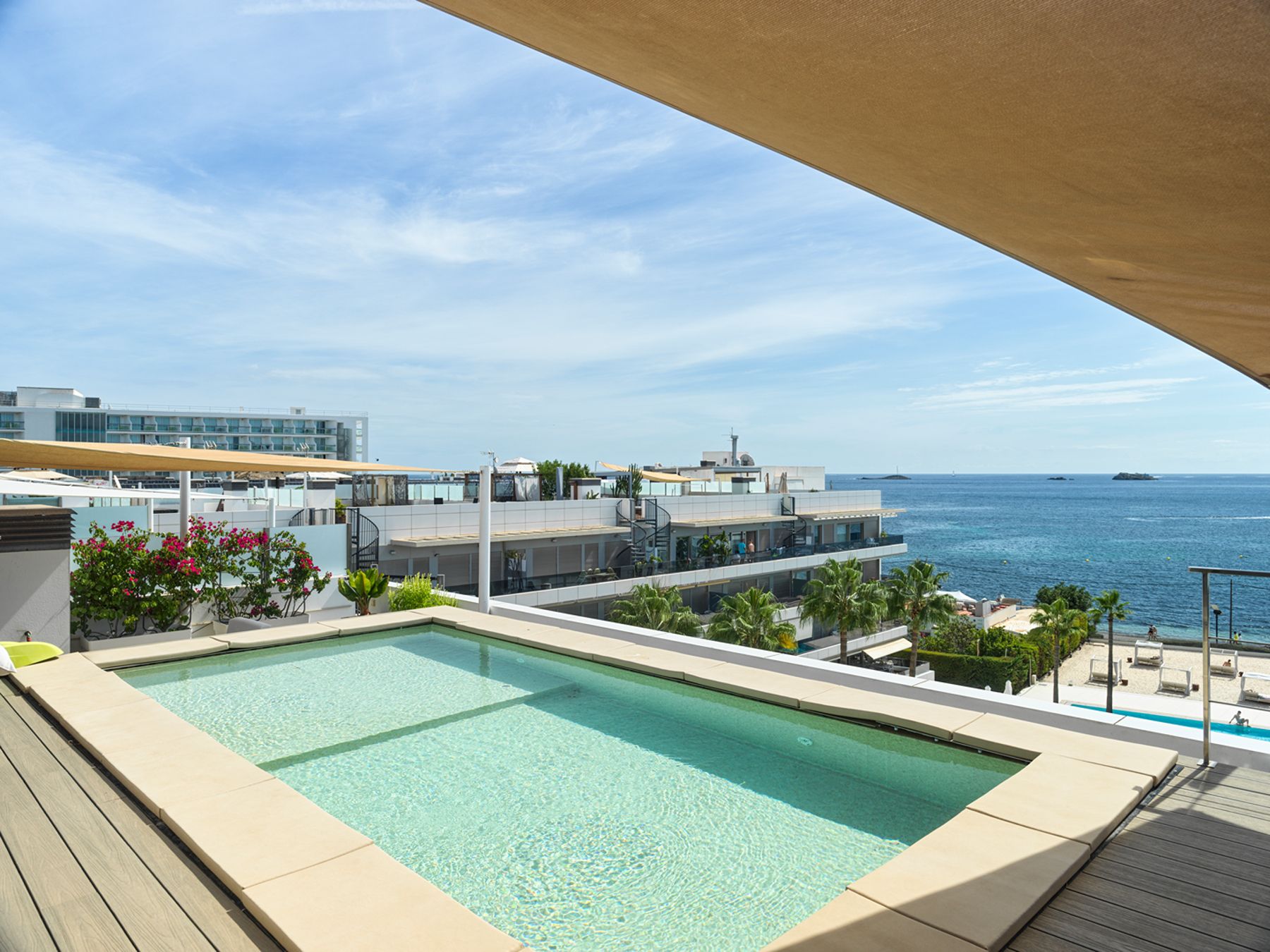 Swimming pool of Apartment for sale in Eivissa  with Air Conditioner, Heating and Private garden