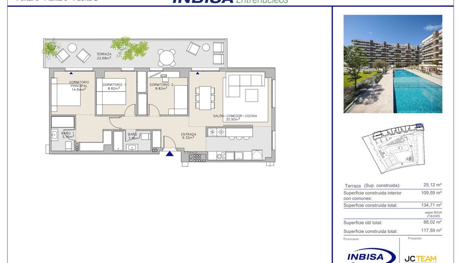 Foto 1 de Piso en venta en Avenida Manuel Clavero Arévalo, Entrenúcleos, Sevilla