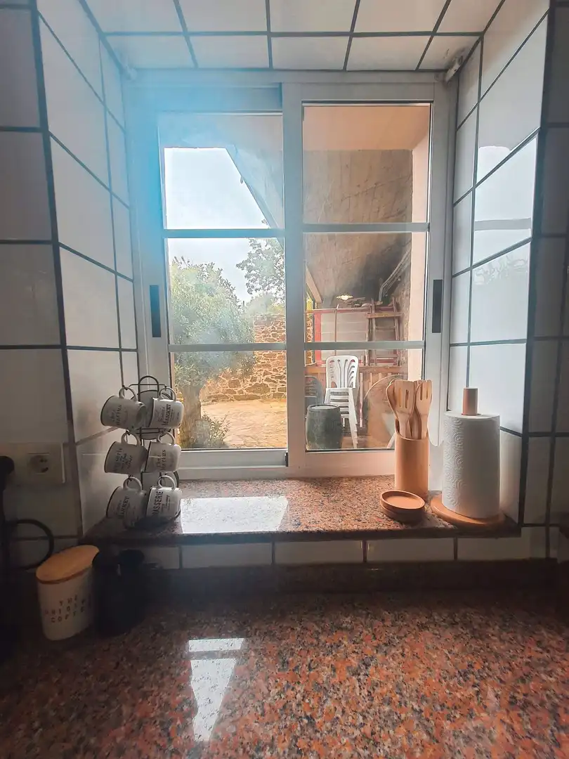 Kitchen of Country homes for sale in Carballo  with Heating, Terrace and Oven