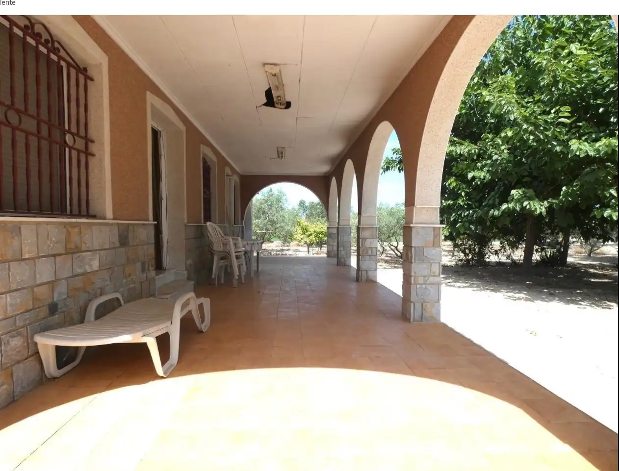 Terraza de Casa o chalet en venta en Crevillent con Aire acondicionado y Jardín privado