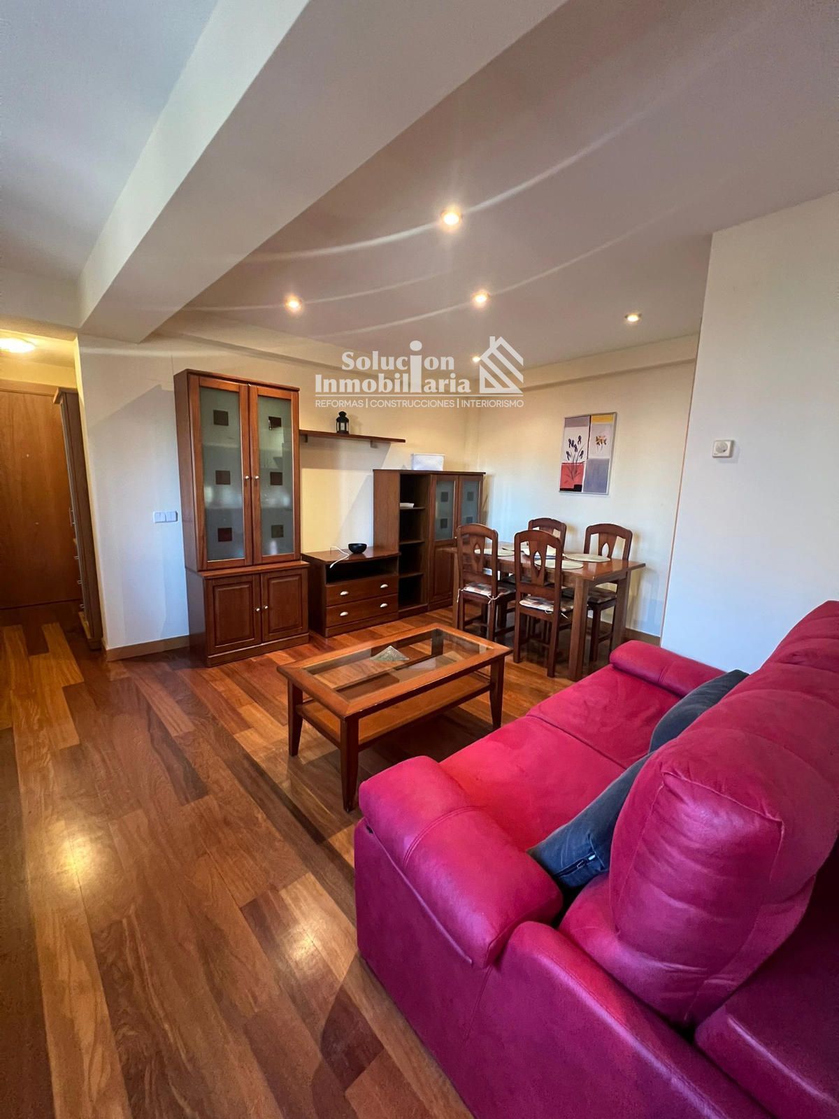 Sala d'estar de Pis de lloguer en Salamanca Capital amb Calefacció i Moblat