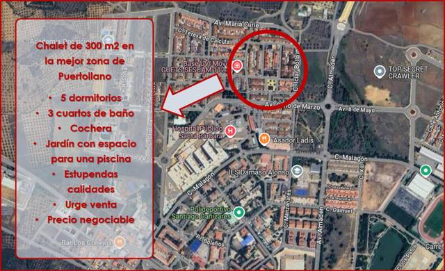 Casa-chalet en Venta en PAU 2-600