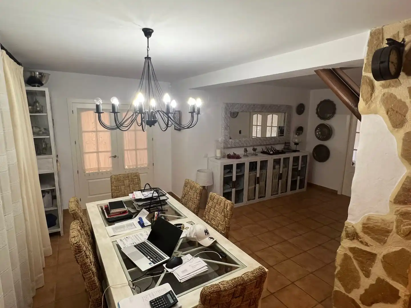Comedor de Casa o chalet en venta en Mutxamel con Aire acondicionado, Calefacción y Jardín privado