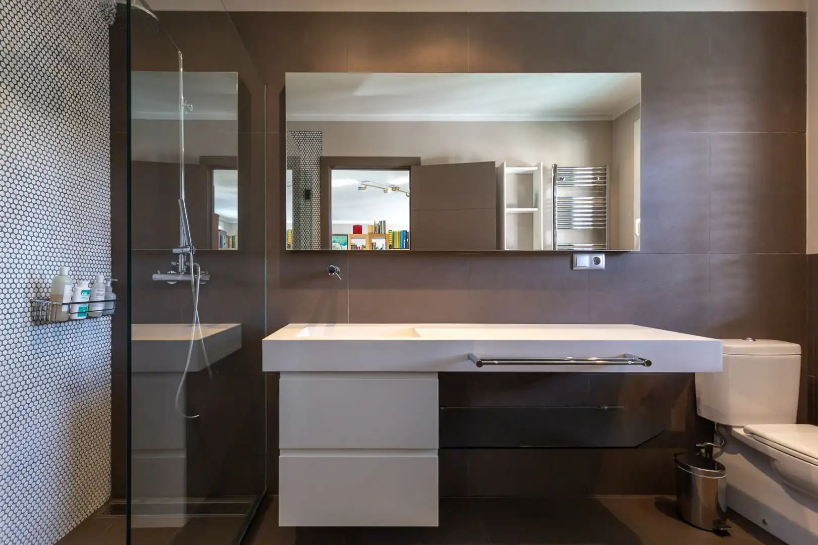 Bathroom of Houses for sale in Sant Cugat del Vallès  with Air Conditioner, Heating and Terrace