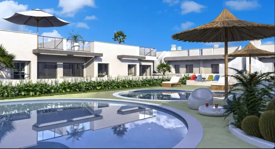 Neubau-Reihenhaus mit Pool zum Verkauf in El Verger, imagen 2
