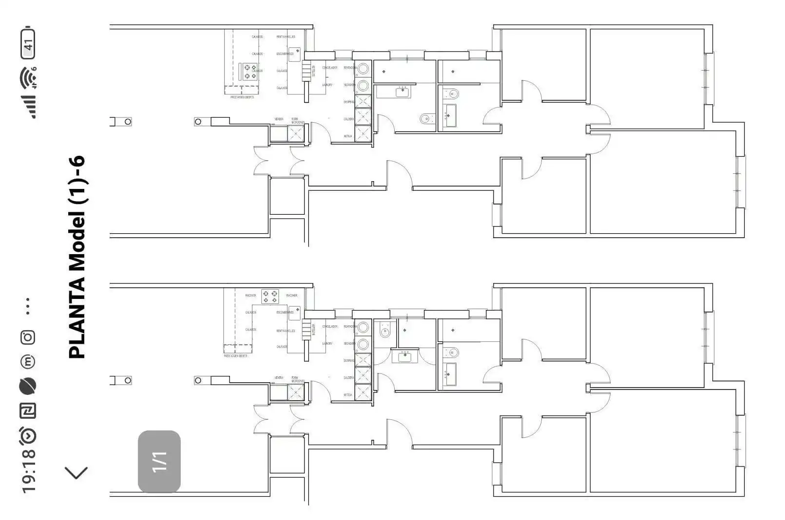 Flat for rent in Barcelona  with Air Conditioner, Heating and Parquet flooring