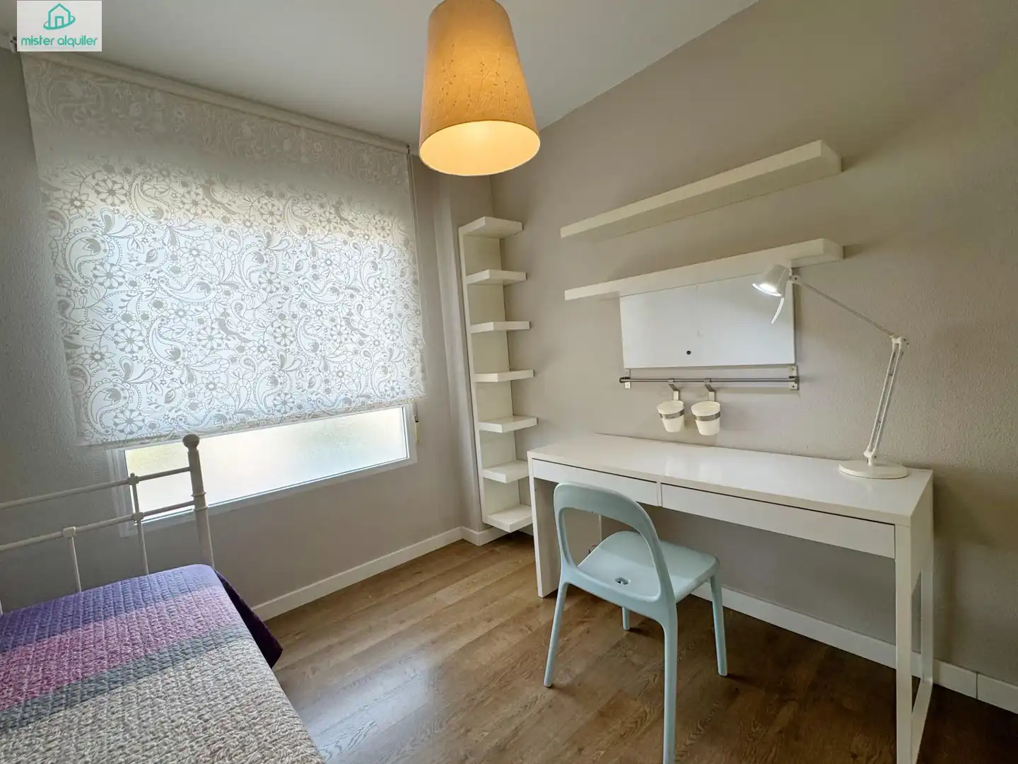 Habitación de Apartamento de alquiler en Sant Joan d'Alacant con Aire acondicionado, Jardín privado y Terraza