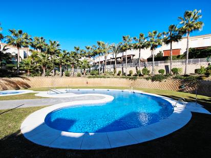 Jardí de Casa adosada en venda en Rincón de la Victoria amb Jardí privat, Terrassa i Piscina comunitària