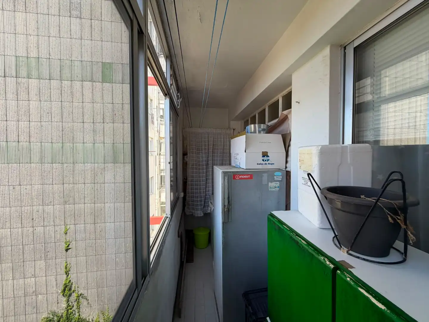 Terrasse von Wohnung zum Verkauf in Ferrol mit Heizung, Terrasse und Abstellraum