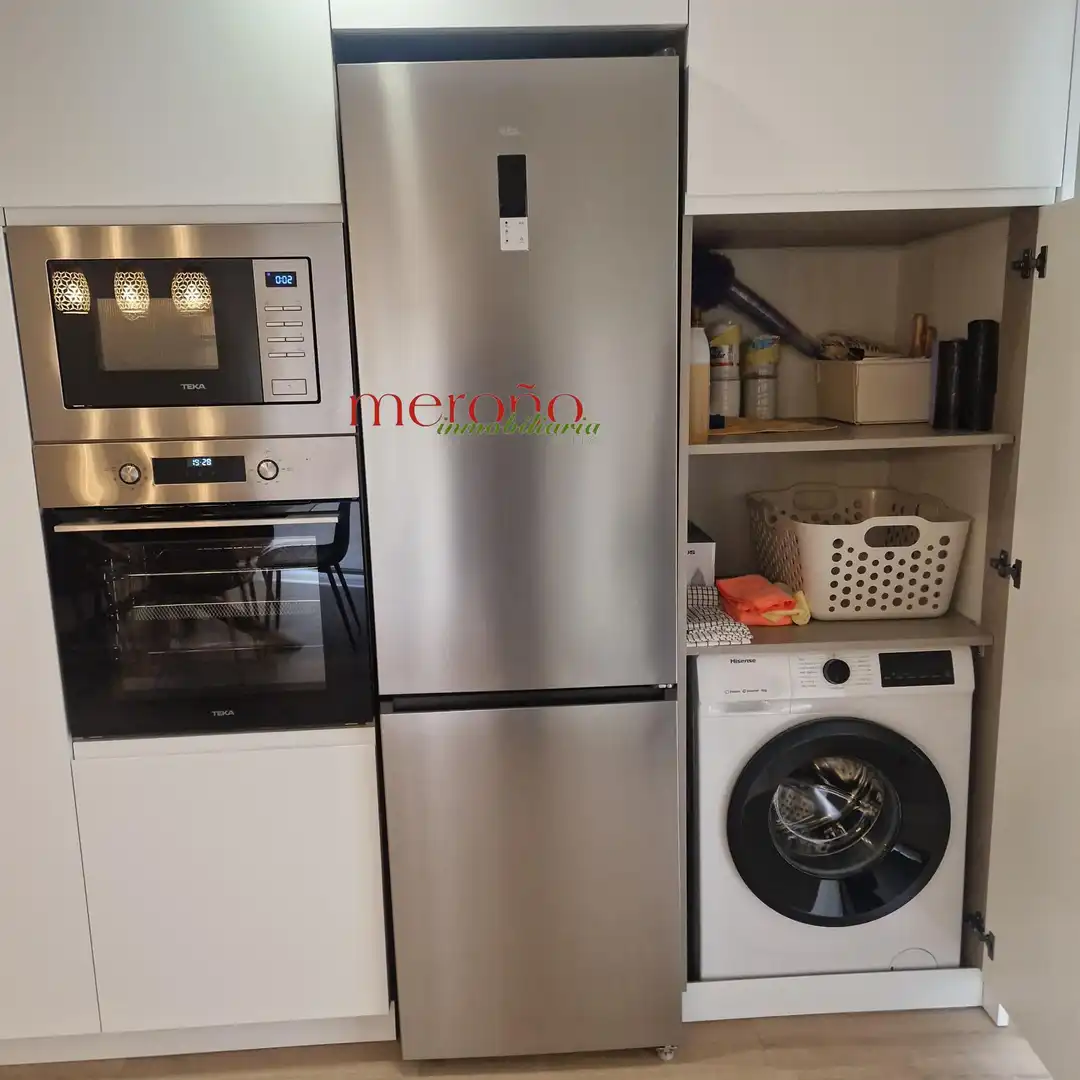 Cocina de Piso de alquiler en Elche / Elx con Aire acondicionado, Calefacción y Amueblado