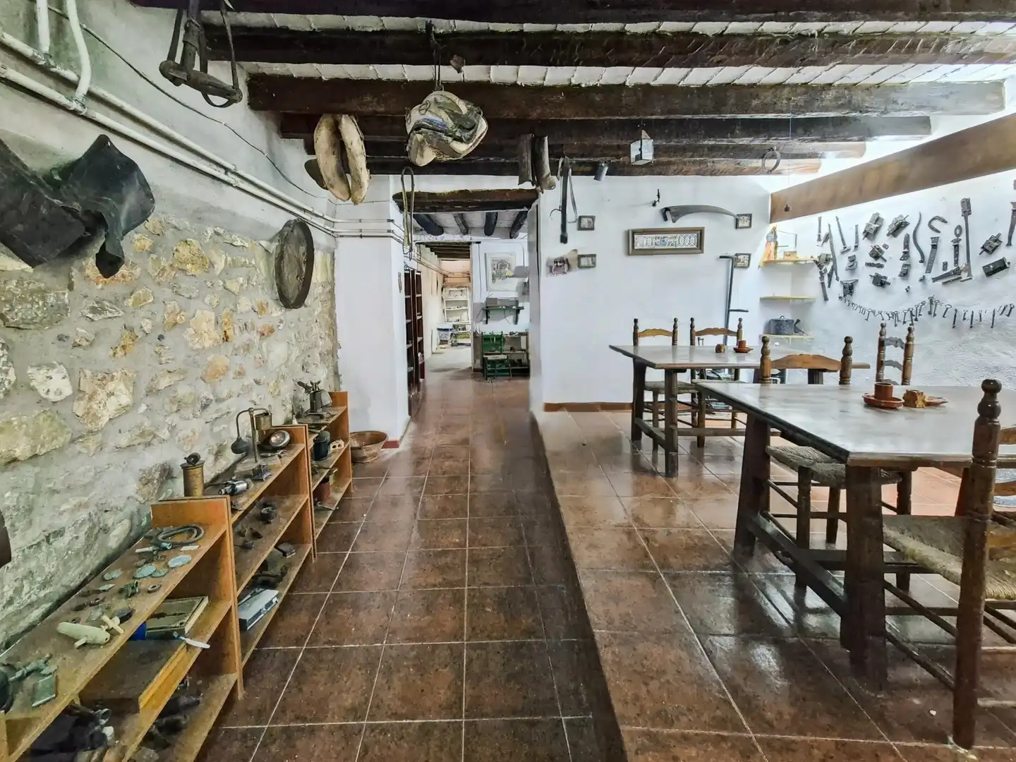 Cuina de Finca rústica en venda en Sant Mateu amb Calefacció