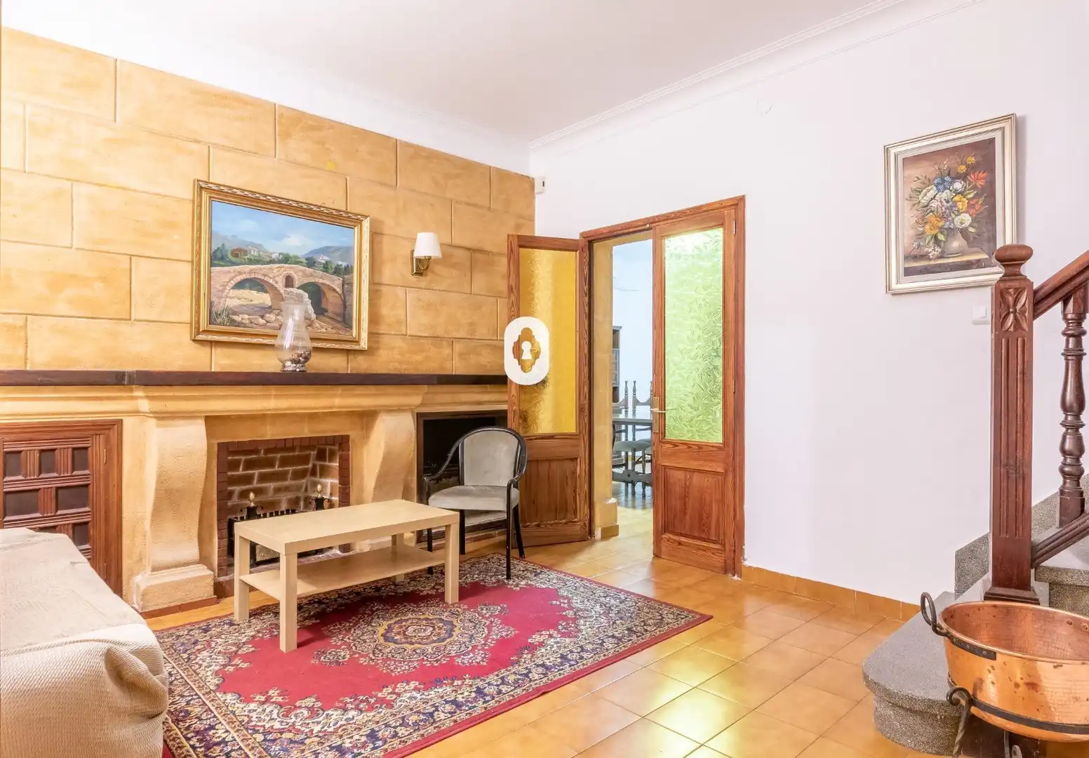 Living room of Detached homes for sale in Pollença  with Air Conditioner, Terrace and Storage room