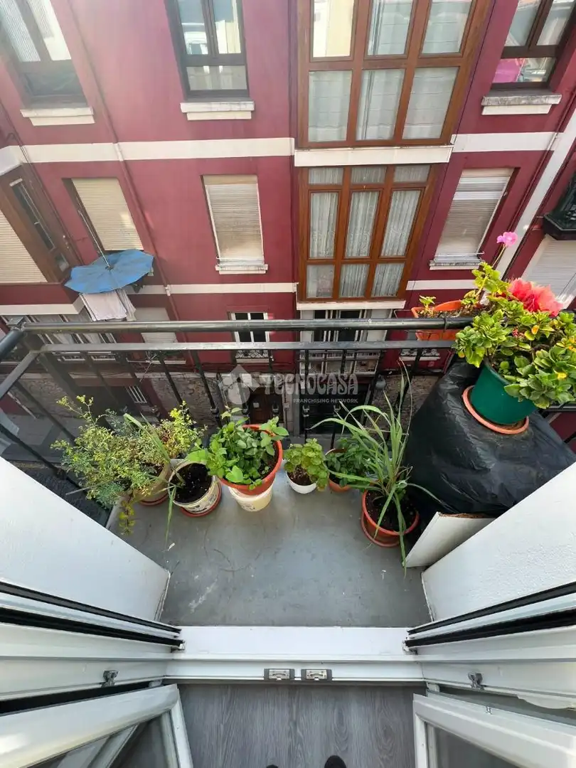 Balcony of Flat for sale in Santander