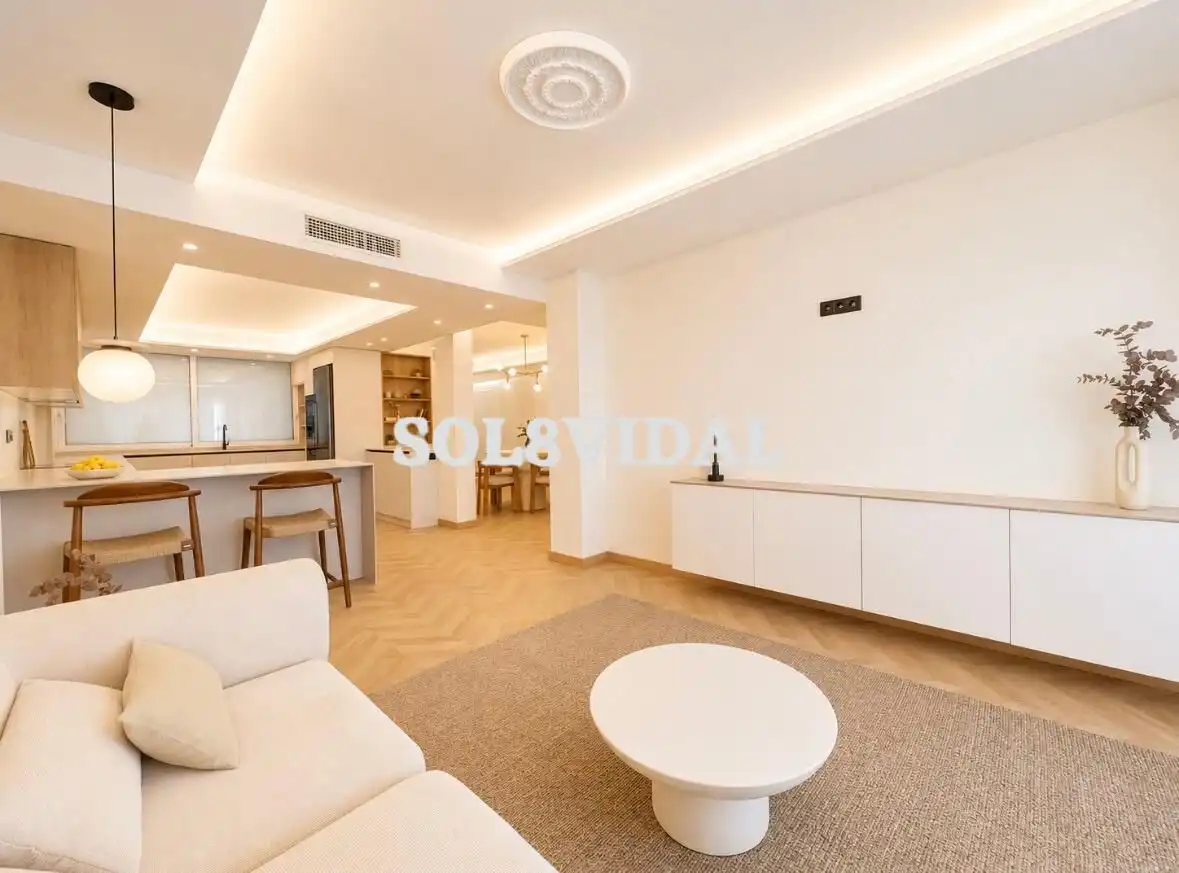 Sala de estar de Piso en venta en Orihuela con Amueblado y Balcón