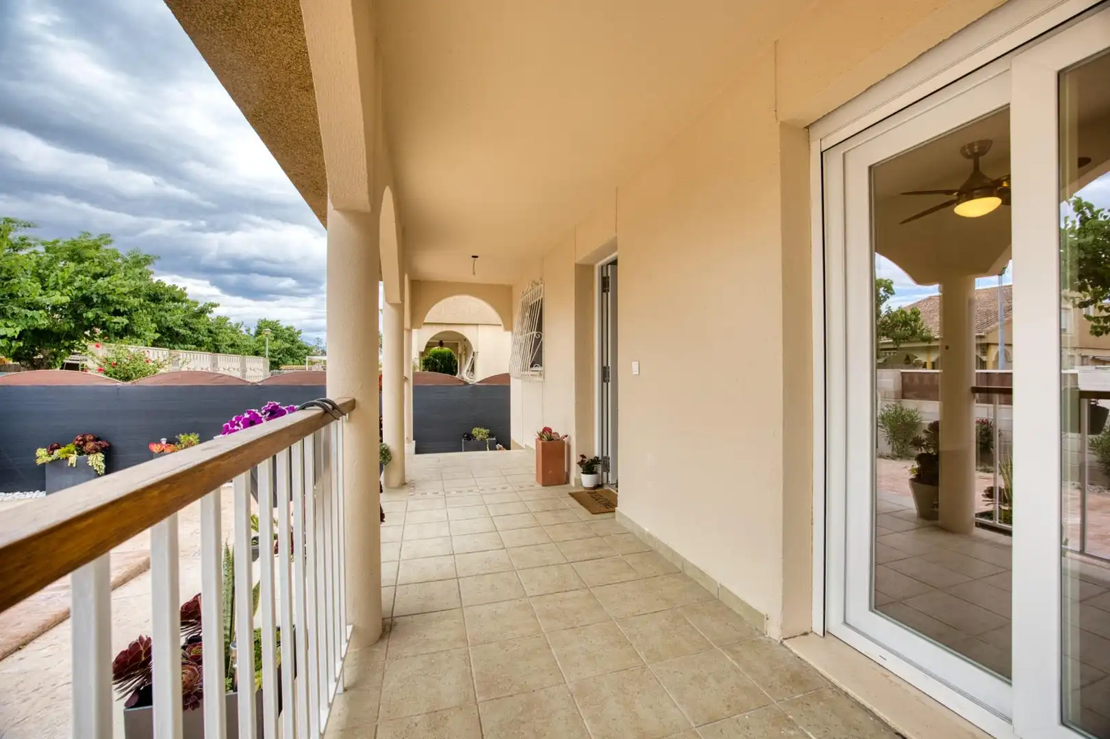 Terraza de Casa o chalet en venta en Mutxamel con Aire acondicionado, Calefacción y Jardín privado