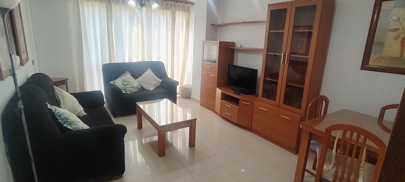 Living room of Flat to rent in Linares  with Air Conditioner, Heating and Furnished