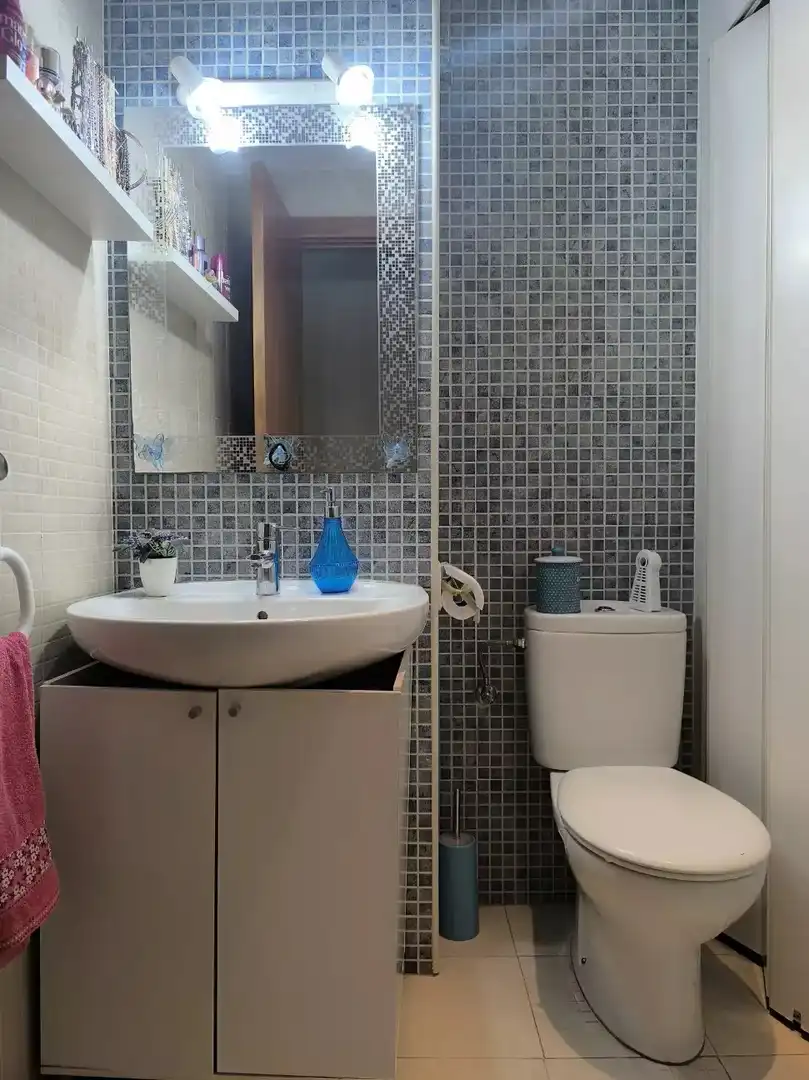 Badezimmer von Wohnung zum Verkauf in Tordera mit Klimaanlage, Heizung und Parkett
