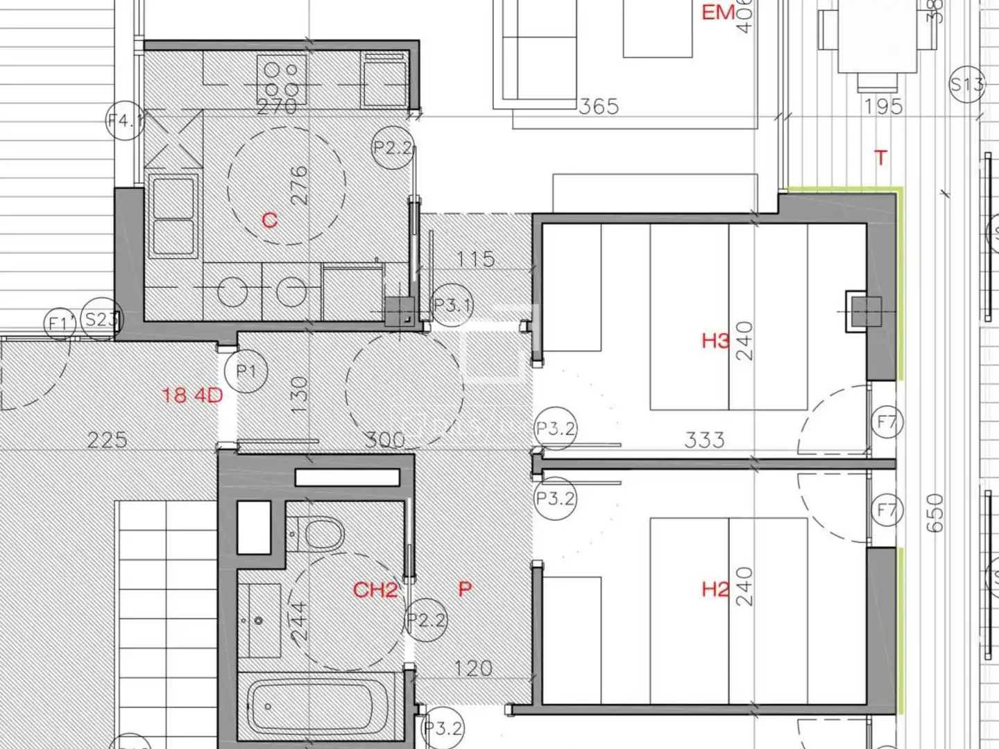 Wohnung zum Verkauf in Sant Cugat del Vallès mit Klimaanlage, Terrasse und Schwimmbad