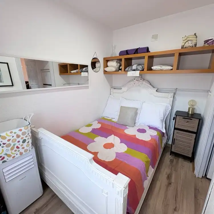 Dormitori de Casa o xalet de lloguer en Mont-roig del Camp amb Aire condicionat, Jardí privat i Terrassa