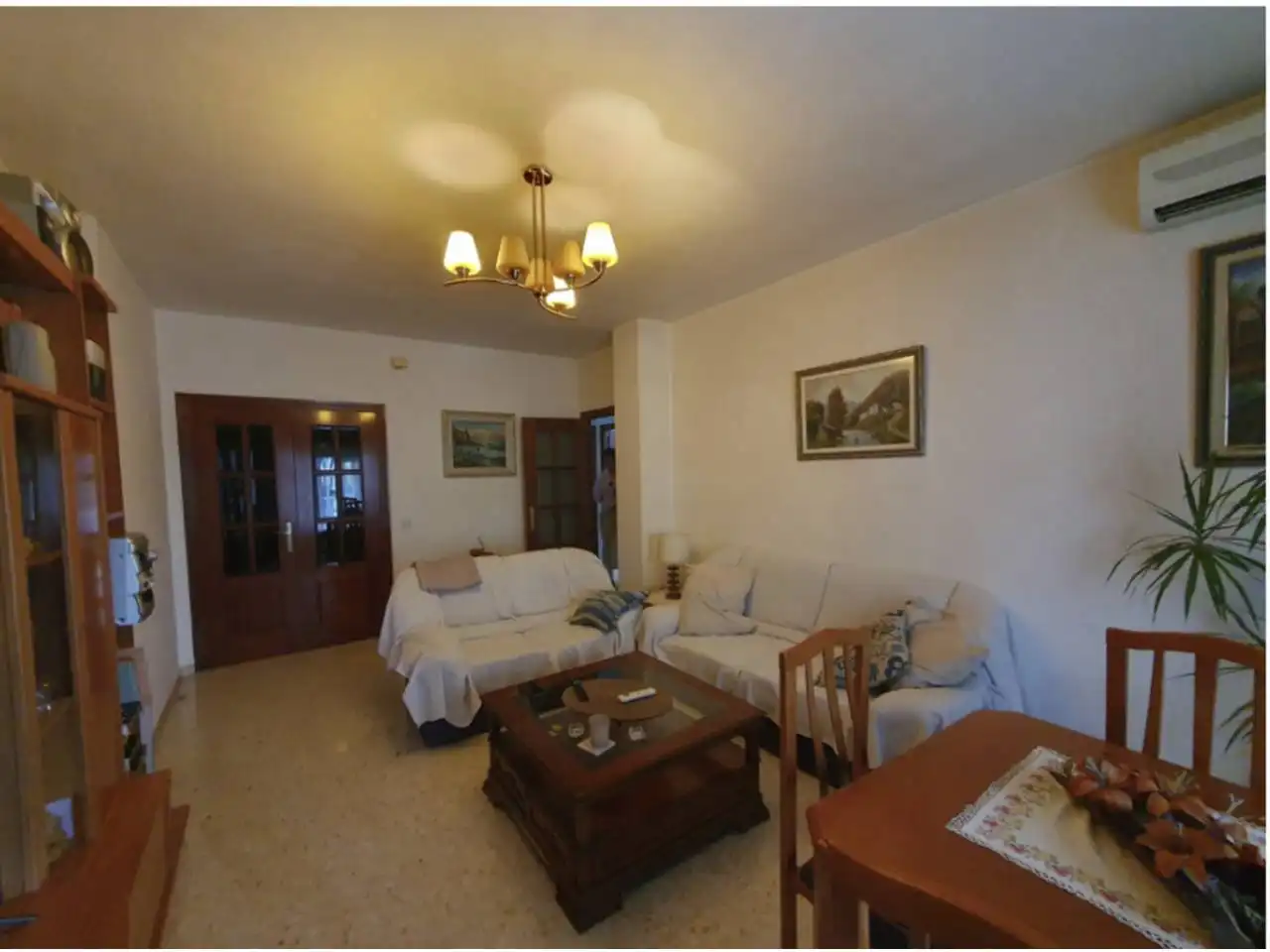 Sala de estar de Piso en venta en Badajoz con Terraza y Balcón