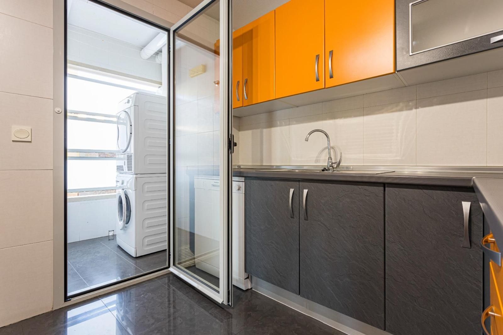Kitchen of Flat for sale in  Murcia Capital  with Air Conditioner, Heating and Terrace