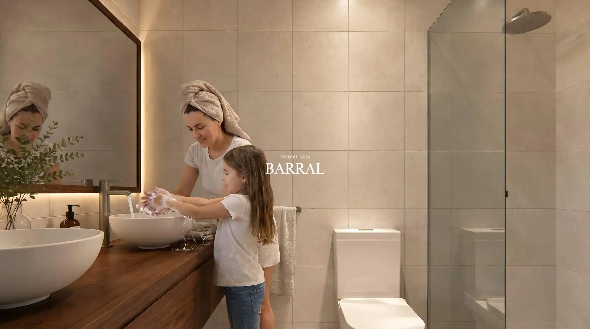 Bathroom of Houses for sale in Tudela  with Heating, Private garden and Terrace