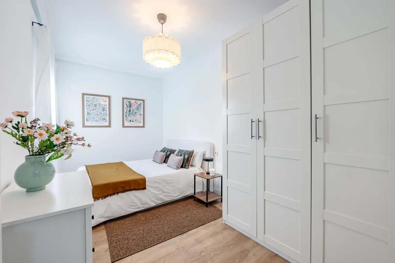 Bedroom of Flat for sale in Madrid  with Heating