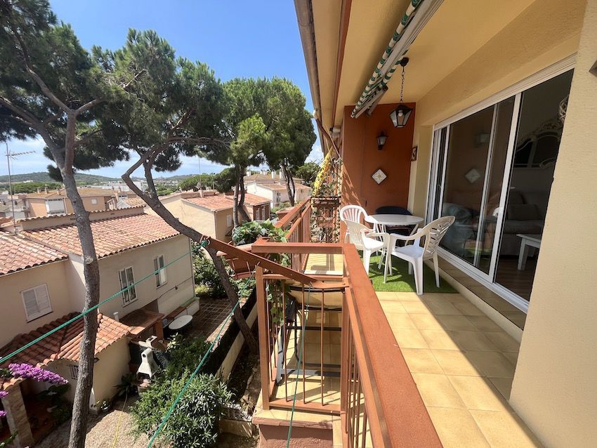 Terrassa de Apartament de lloguer en Castell-Platja d'Aro amb Terrassa