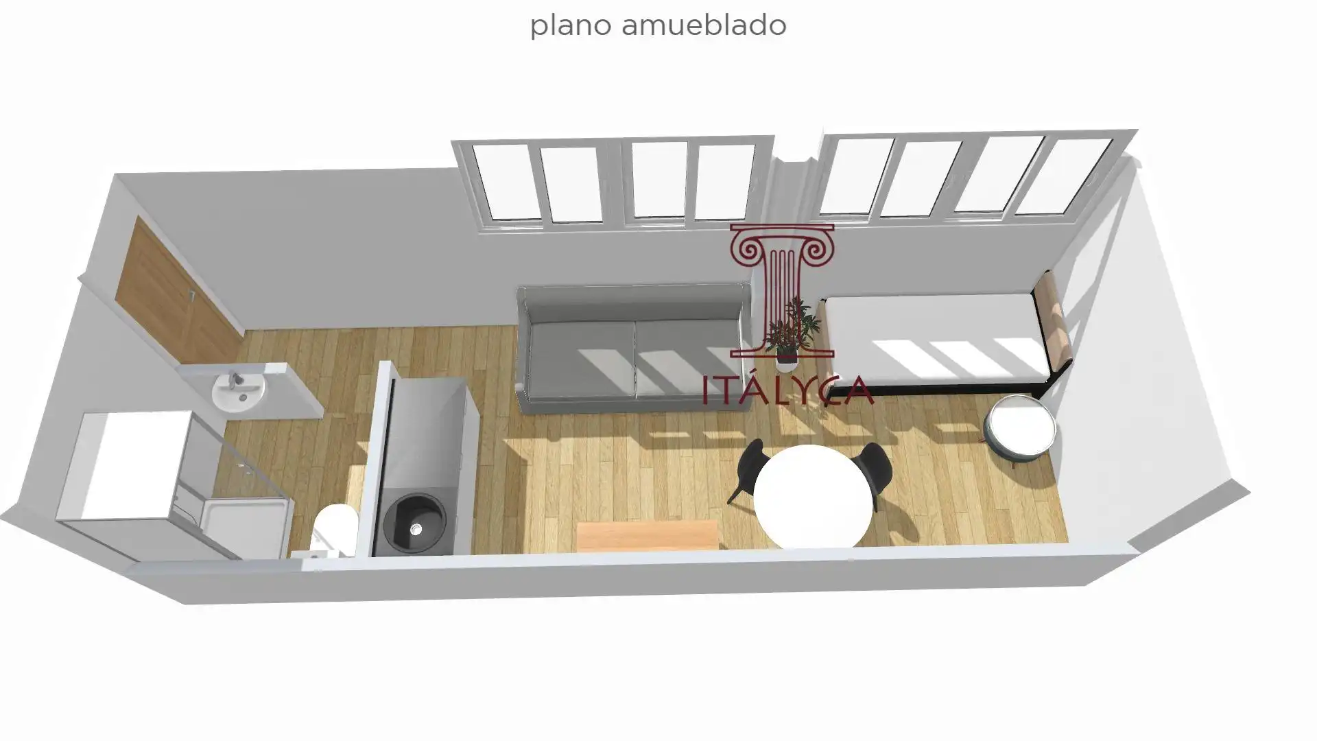 Estudio en venta en Sevilla con Trastero
