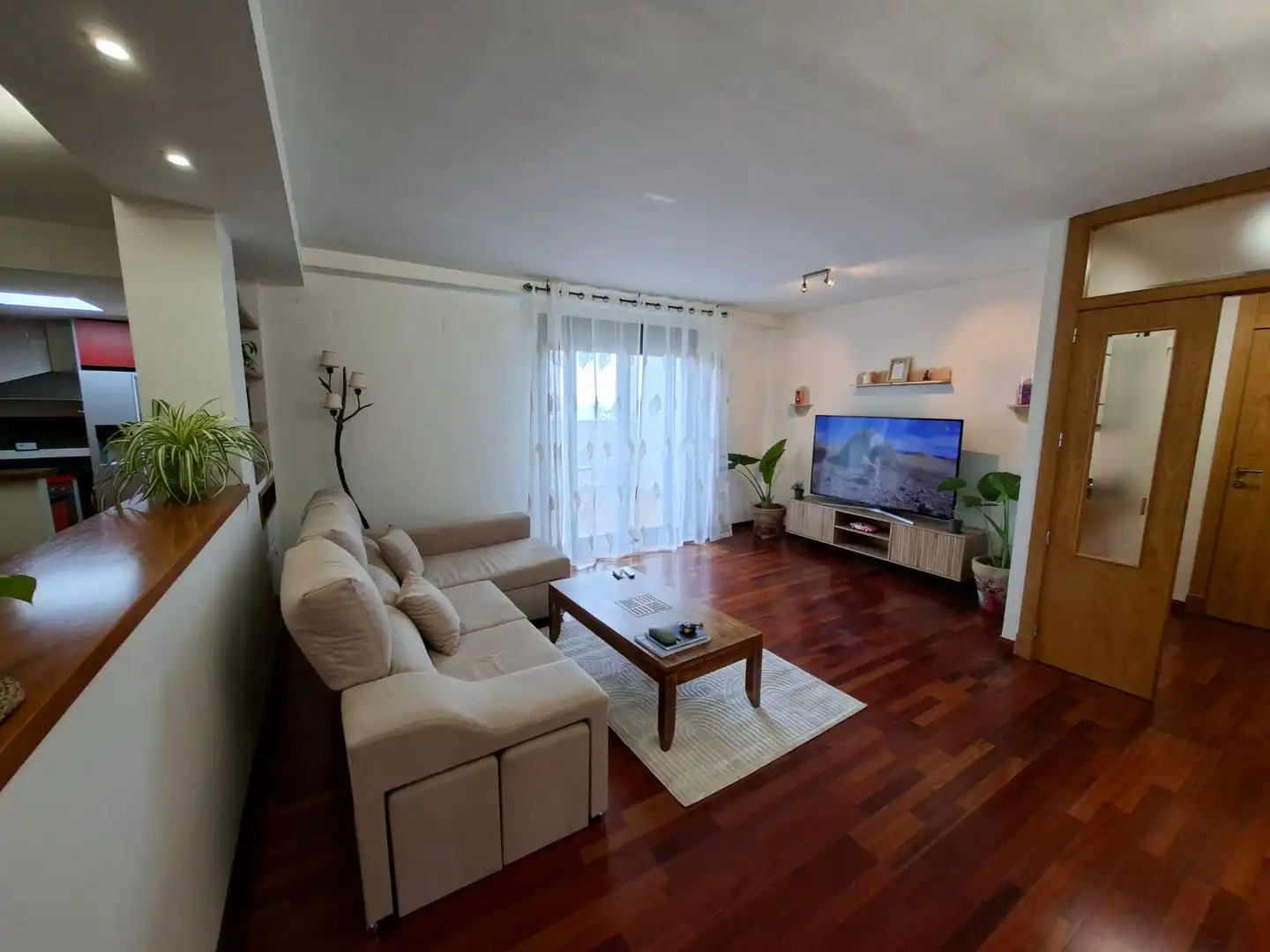 Sala de estar de Piso de alquiler en La Salobreja