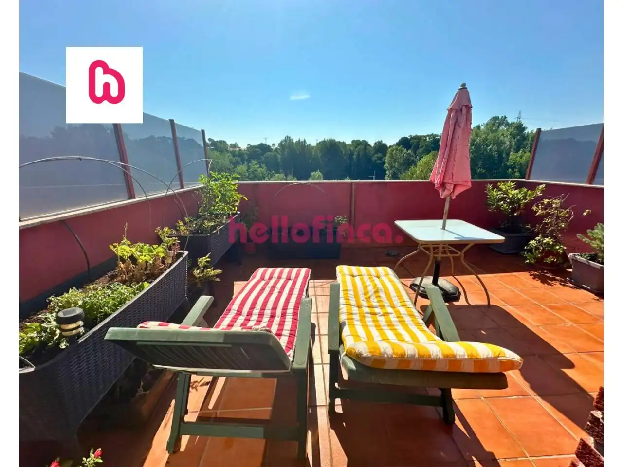 Terraza de Dúplex en venta en Sant Joan de Vilatorrada con Aire acondicionado, Calefacción y Parquet