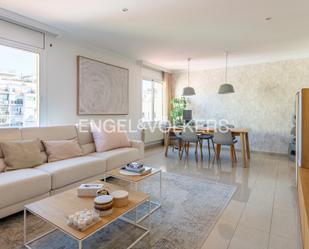 Sala d'estar de Apartament en venda en  Barcelona Capital amb Aire condicionat i Calefacció