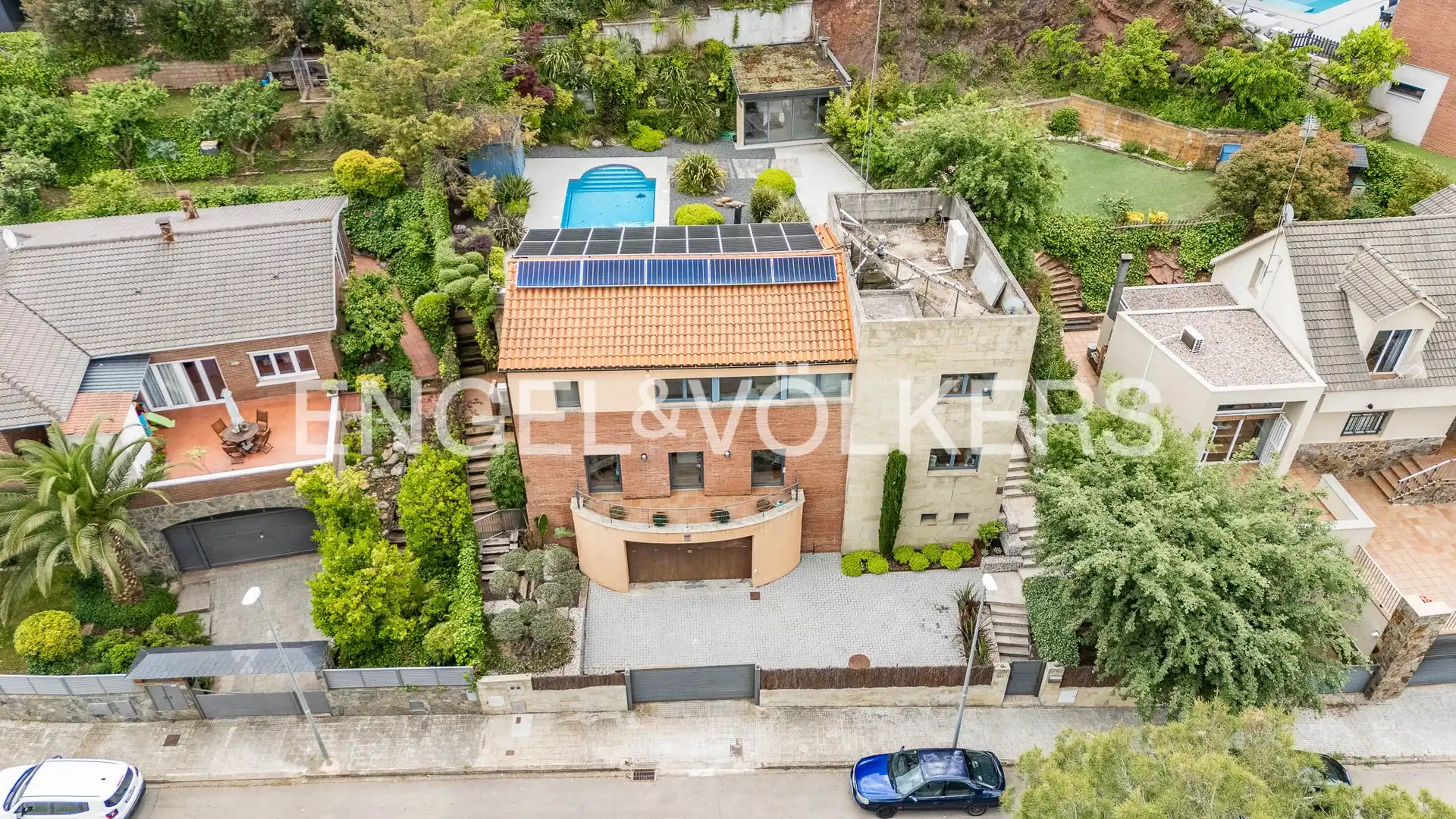 Vista exterior de Casa o chalet en venta en Matadepera con Aire acondicionado, Calefacción y Jardín privado