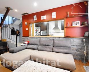 Living room of Single-family semi-detached for sale in Villalonga  with Air Conditioner, Heating and Terrace