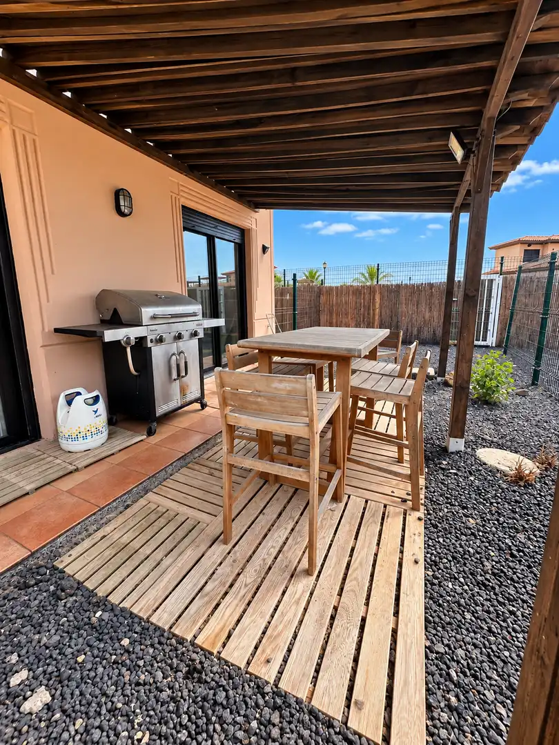 Terraza de Casa o chalet en venta en La Oliva con Terraza, Amueblado y Piscina comunitaria
