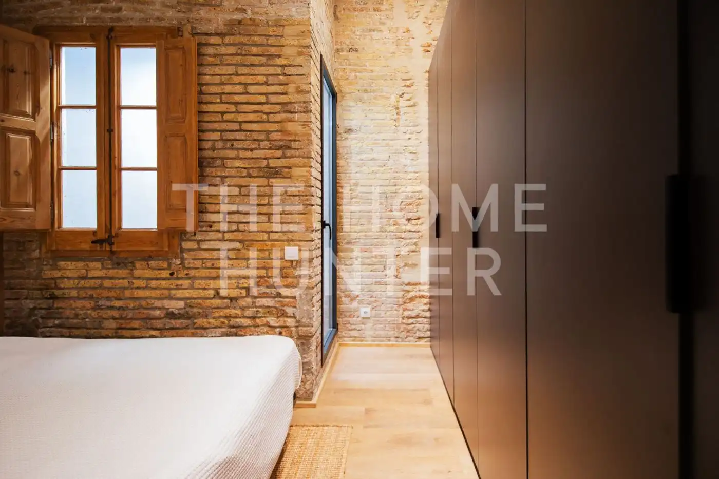 Schlafzimmer von Wohnung zum Verkauf in Barcelona mit Heizung, Privatgarten und Terrasse