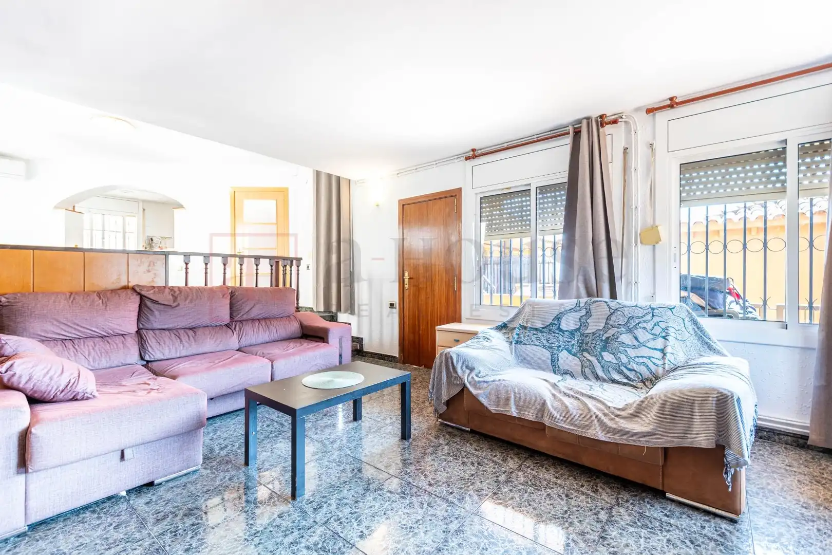 Sala de estar de Casa o chalet en venta en Barcelona con Aire acondicionado, Calefacción y Terraza