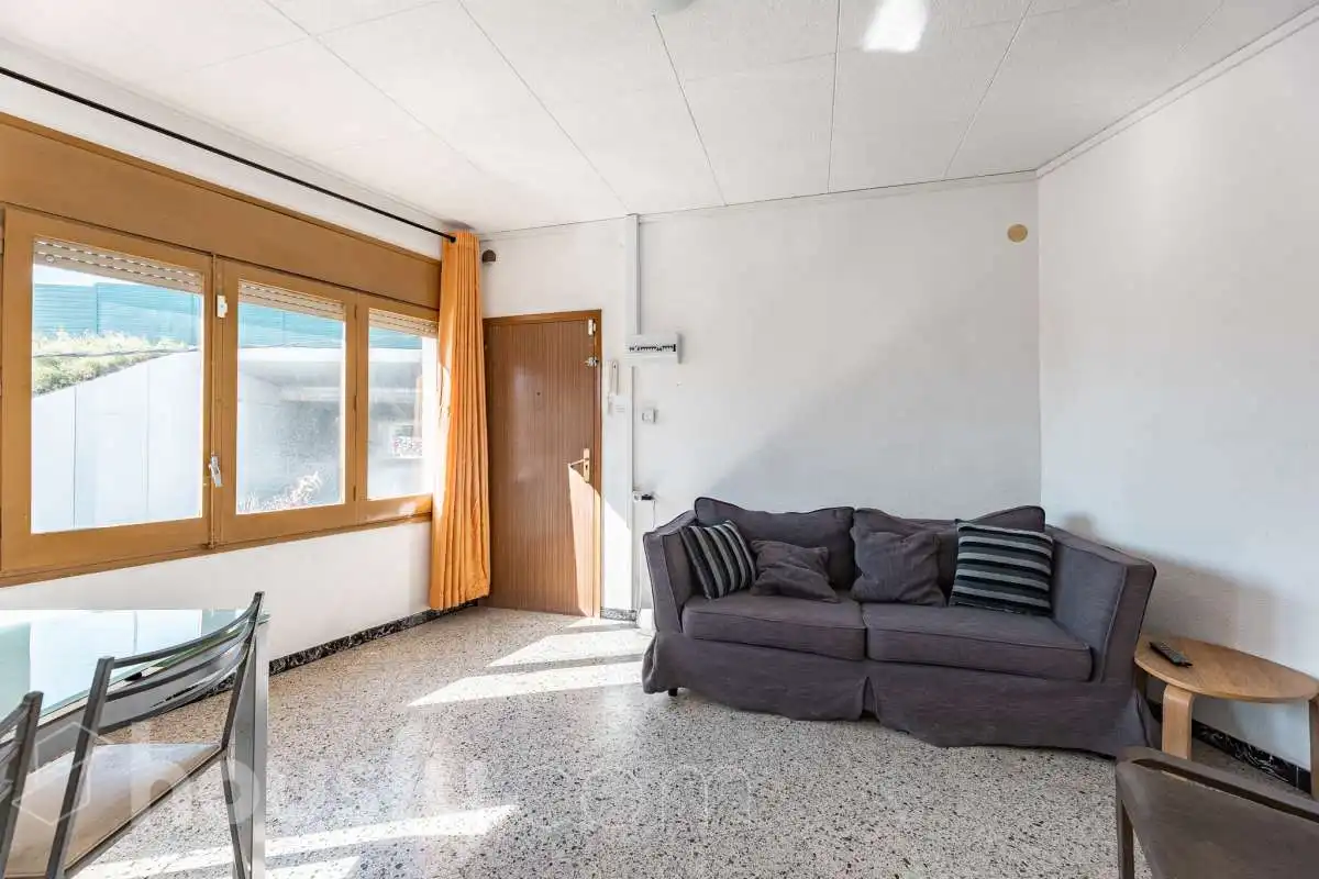 Sala d'estar de Pis en venda en Terrassa amb Balcó
