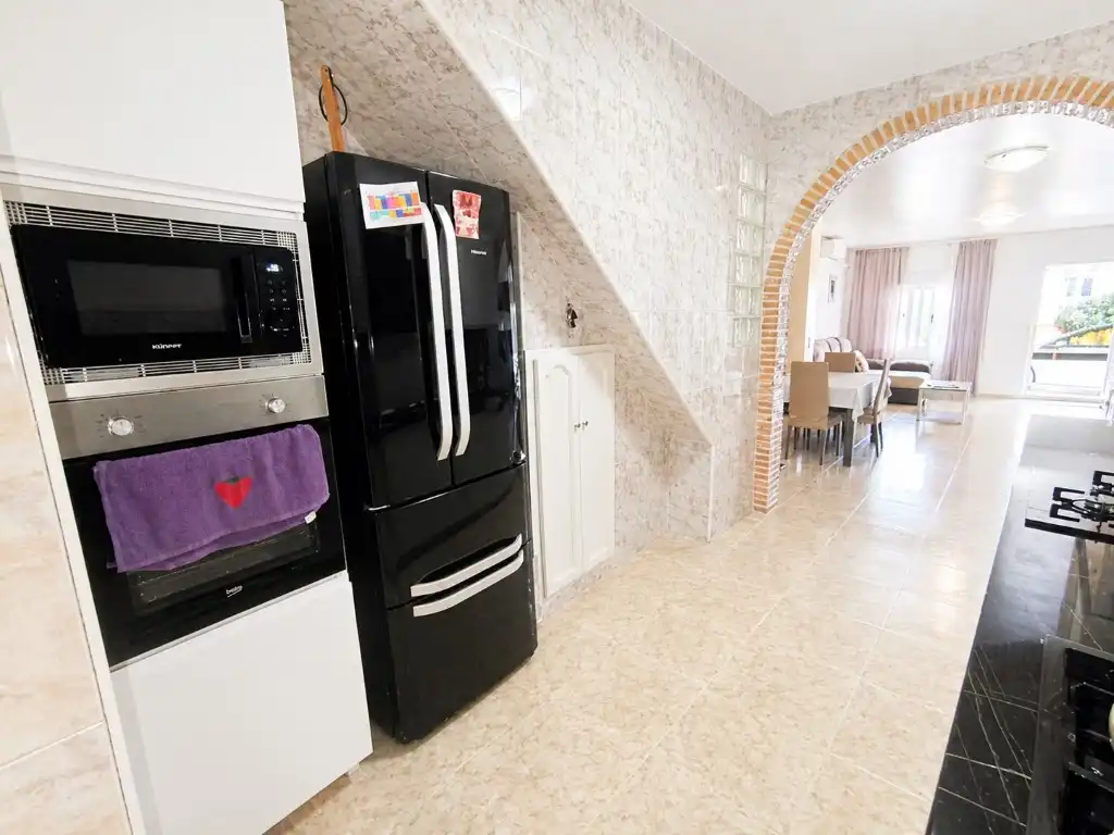 Cocina de Casa o chalet en venta en Vilallonga / Villalonga con Aire acondicionado, Terraza y Amueblado