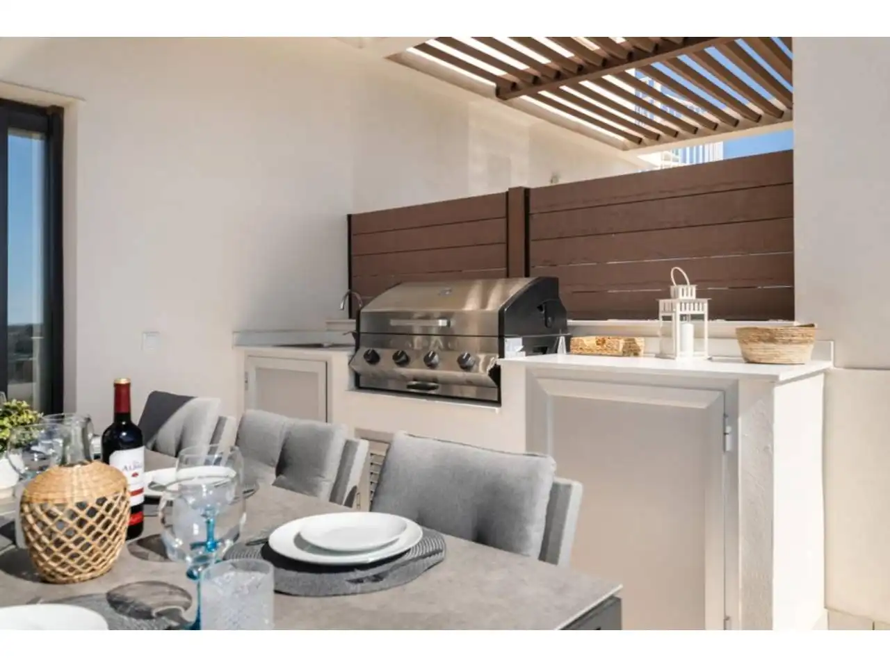 Terraza de Ático en venta en Mijas con Aire acondicionado, Terraza y Trastero