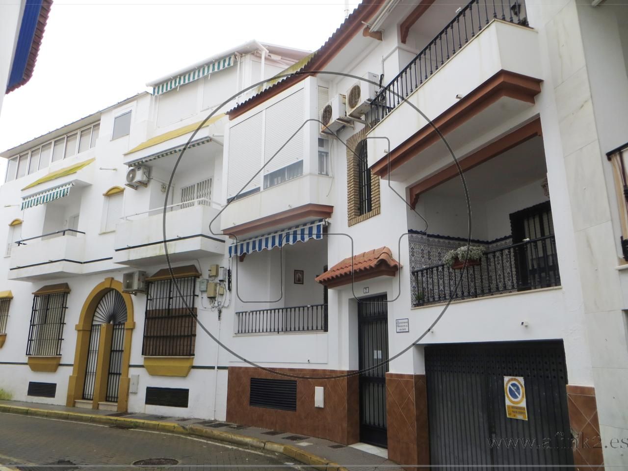 Exterior view of Flat for sale in Punta Umbría  with Air Conditioner, Terrace and Furnished