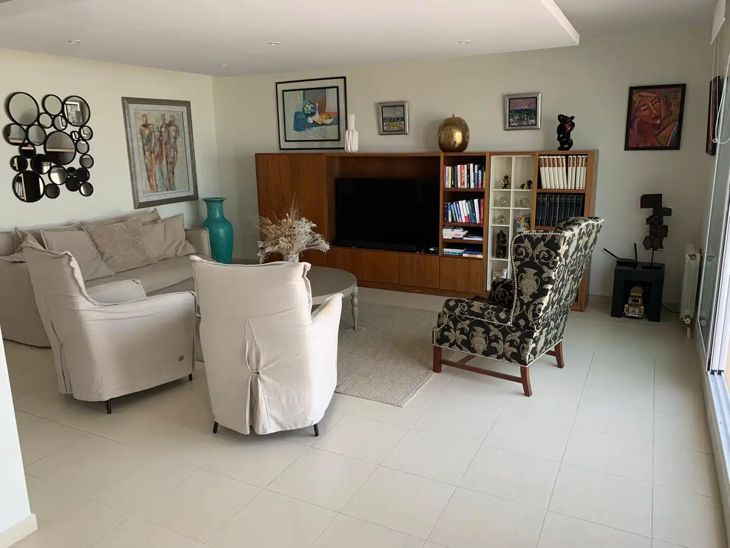 Sala de estar de Dúplex en venta en Roses con Terraza, Piscina y Horno